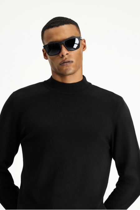 Mock-Turtleneck Regular Fit Jumper