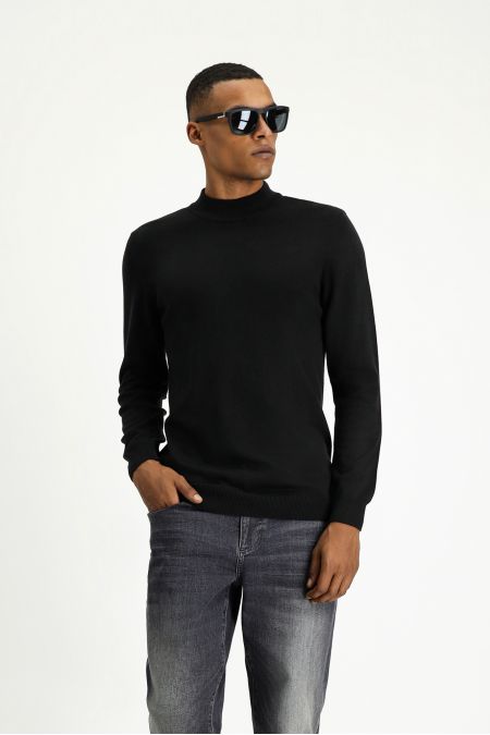 Mock-Turtleneck Regular Fit Jumper