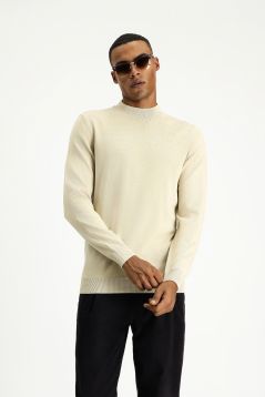 Mock-Turtleneck Regular Fit Jumper