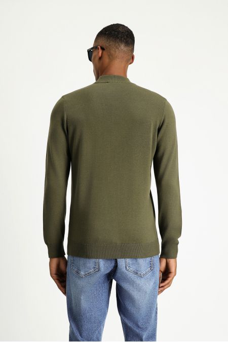 Mock-Turtleneck Regular Fit Jumper