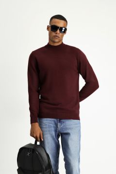 Mock-Turtleneck Regular Fit Jumper