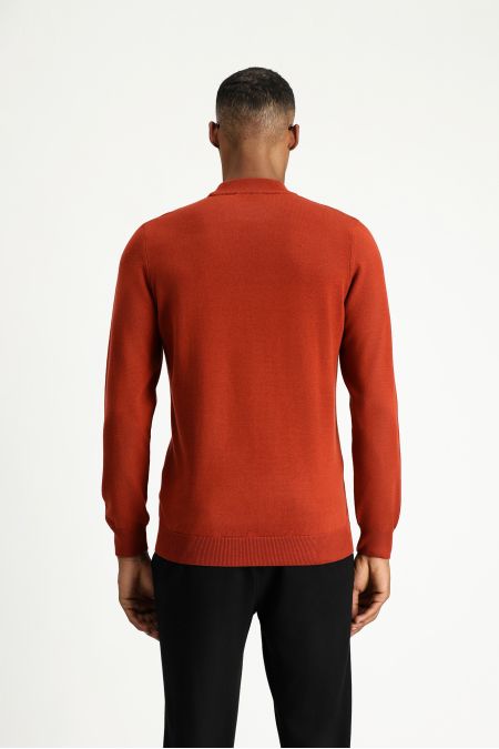 Mock-Turtleneck Regular Fit Jumper