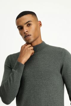 Mock-Turtleneck Regular Fit Jumper