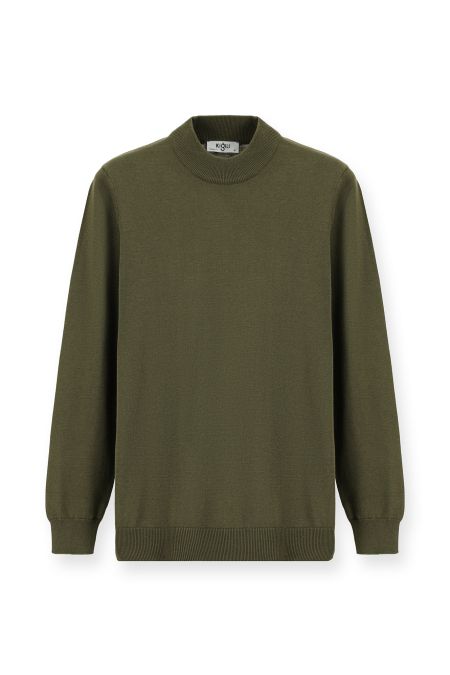 Mock-Turtleneck Regular Fit Jumper