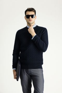 Crew Neck Regular Fit Jumper