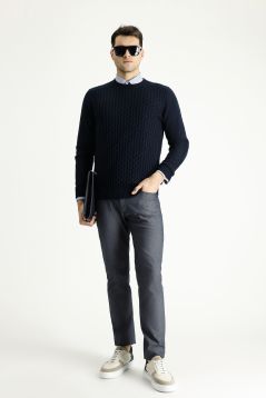 Crew Neck Regular Fit Jumper