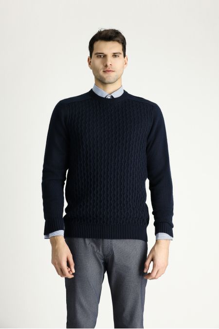 Crew Neck Regular Fit Jumper