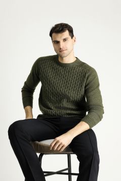 Crew Neck Regular Fit Jumper