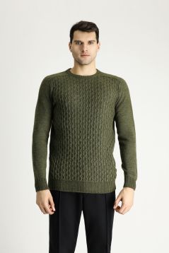 Pullover mit Rundhalsausschnitt, Regular Fit