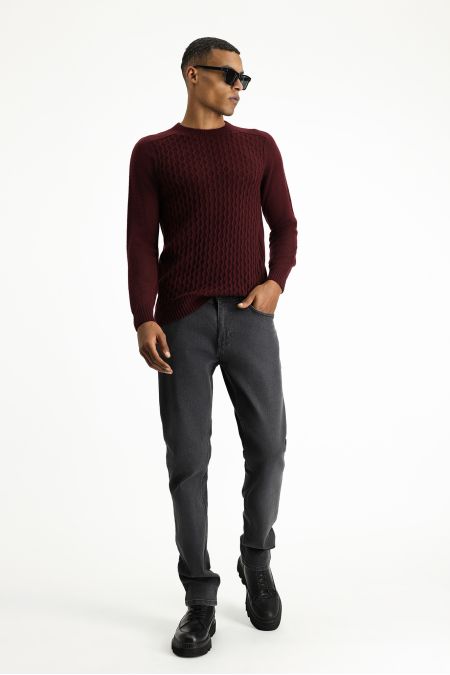 Crew Neck Regular Fit Jumper