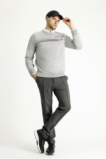 Crew Neck Regular Fit Jumper