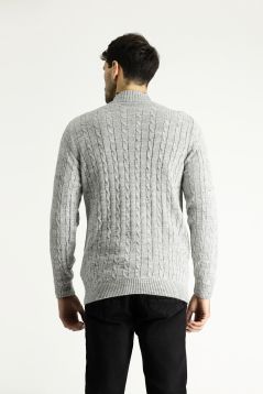 Mock-Turtleneck Regular Fit Sweater / Jumper