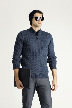 Mock-Turtleneck Regular Fit Sweater / Jumper