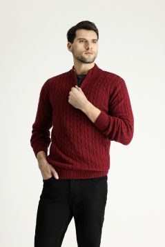 Mock-Turtleneck Regular Fit Sweater / Jumper