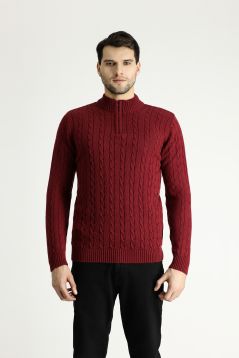 Mock-Turtleneck Regular Fit Sweater / Jumper