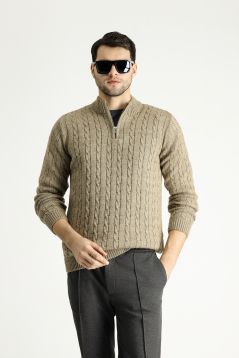 Mock-Turtleneck Regular Fit Sweater / Jumper