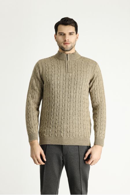 Pullover mit Schildkrötenkragen, Regular Fit