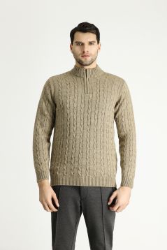 Mock-Turtleneck Regular Fit Sweater / Jumper