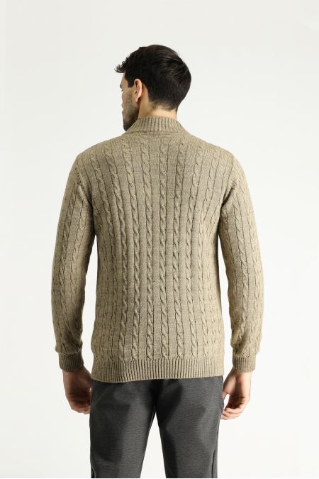 Mock-Turtleneck Regular Fit Sweater / Jumper