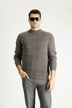 Mock-Turtleneck Slim Fit Jumper