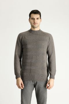 Mock-Turtleneck Slim Fit Jumper