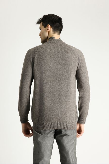 Mock-Turtleneck Slim Fit Jumper