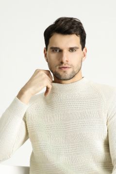 Mock-Turtleneck Slim Fit Jumper