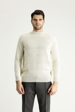 Mock-Turtleneck Slim Fit Jumper