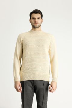 Mock-Turtleneck Slim Fit Jumper