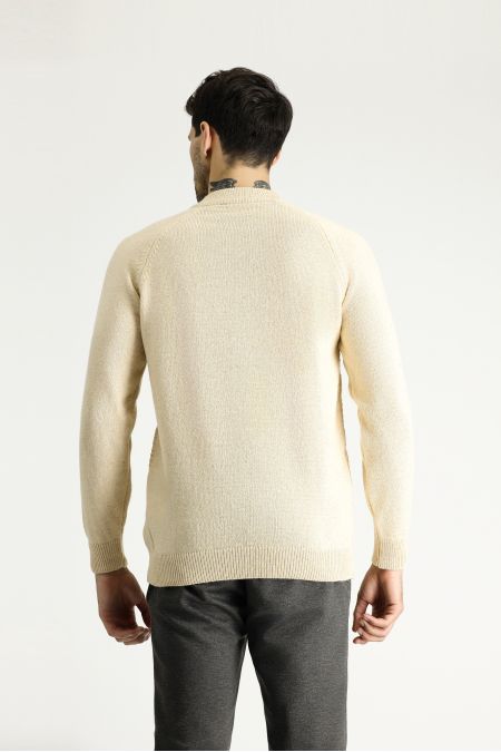 Mock-Turtleneck Slim Fit Jumper