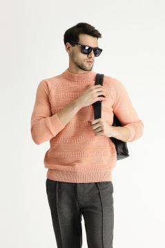 Mock-Turtleneck Slim Fit Jumper