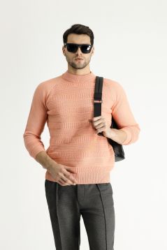 Mock-Turtleneck Slim Fit Jumper