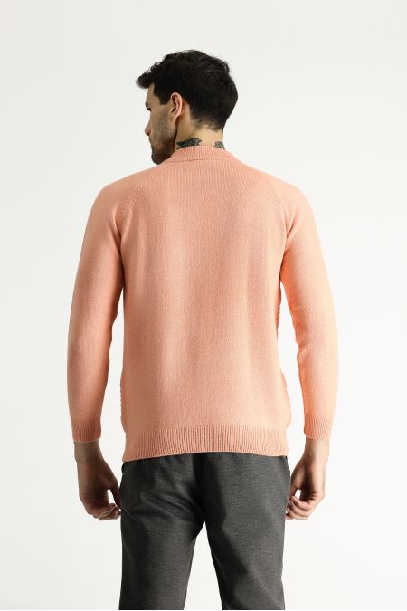 Mock-Turtleneck Slim Fit Jumper