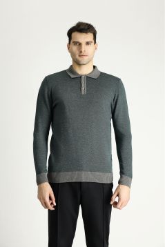 Polo Neck Slim Fit Jumper