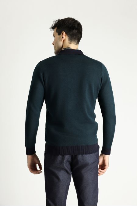 Polo Neck Slim Fit Jumper