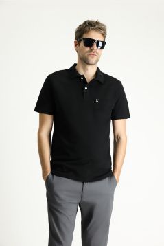 Polo Neck Regular Fit T-Shirt