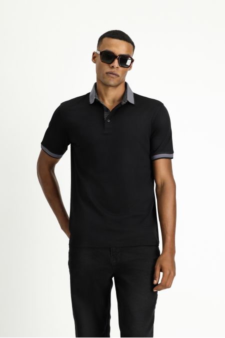 Polo Neck Regular Fit T-Shirt