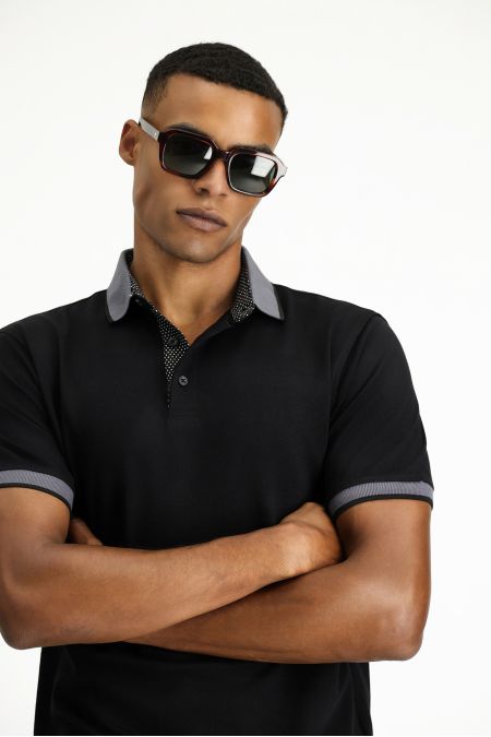 Polo Neck Regular Fit T-Shirt