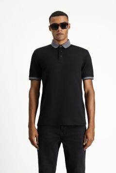 Polo Neck Regular Fit T-Shirt