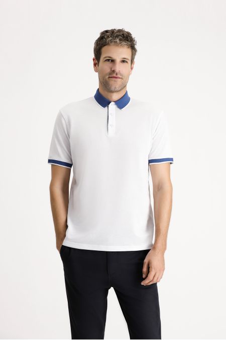 Polo Neck Regular Fit T-Shirt