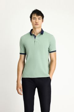 Polo Neck Regular Fit T-Shirt