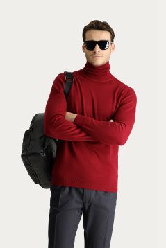 Rollkragenpullover, Regular Fit