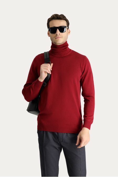 Rollkragenpullover, Regular Fit