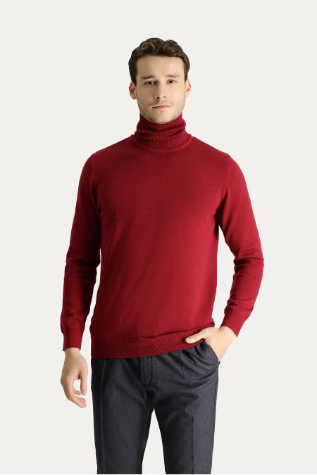 Rollkragenpullover, Regular Fit