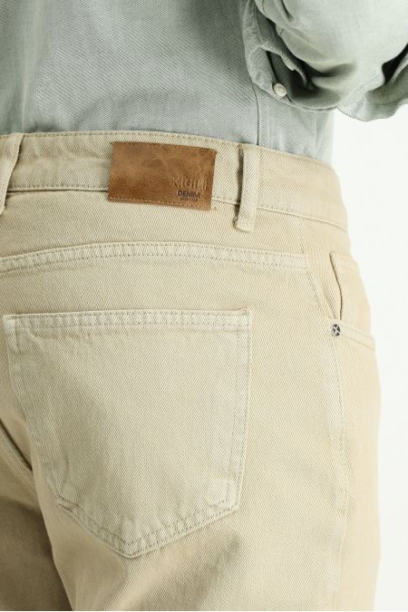 Slim Fit Denim Trousers