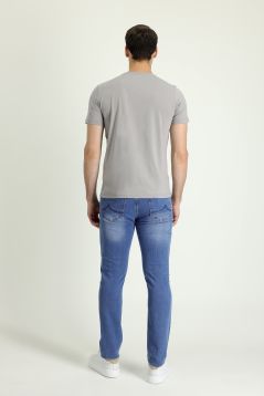 Slim Fit Denim Trousers