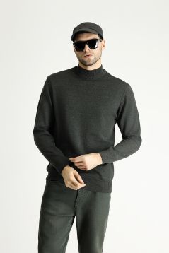 Pullover Schildkrötenkragen, Slim Fit