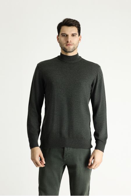 Pullover Schildkrötenkragen, Slim Fit