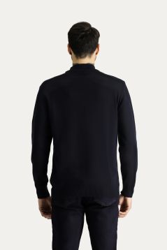 Mock-Turtleneck Slim Fit Jumper