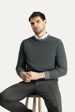 Crew Neck Slim Fit Jumper